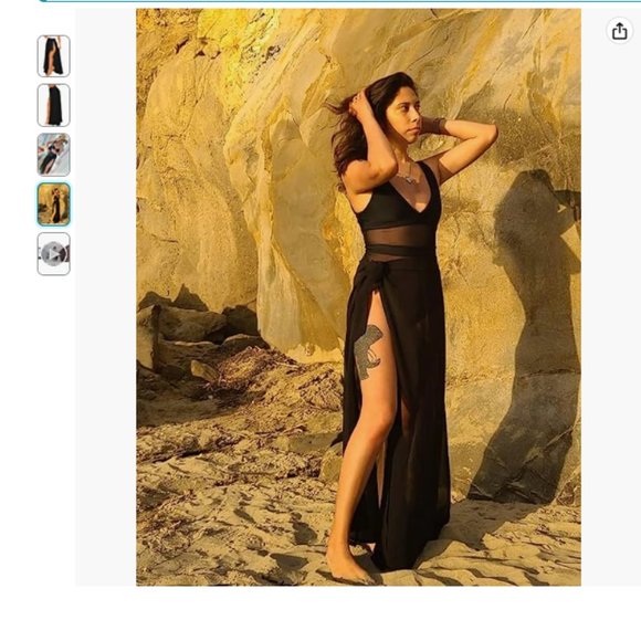 CARDYDONY Women's Swimsuit Cover Up Sarong Bikini Swimwear Beach Cover-Ups Wrap - Picture 5 of 7